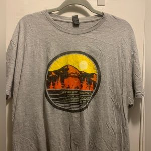 Great Smoky Mountains Logo Shirt, size XL